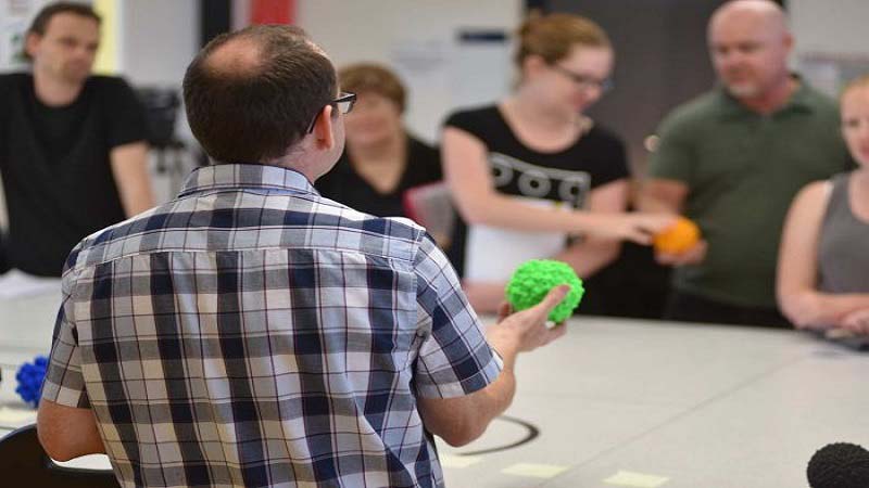 3d printed viruses students