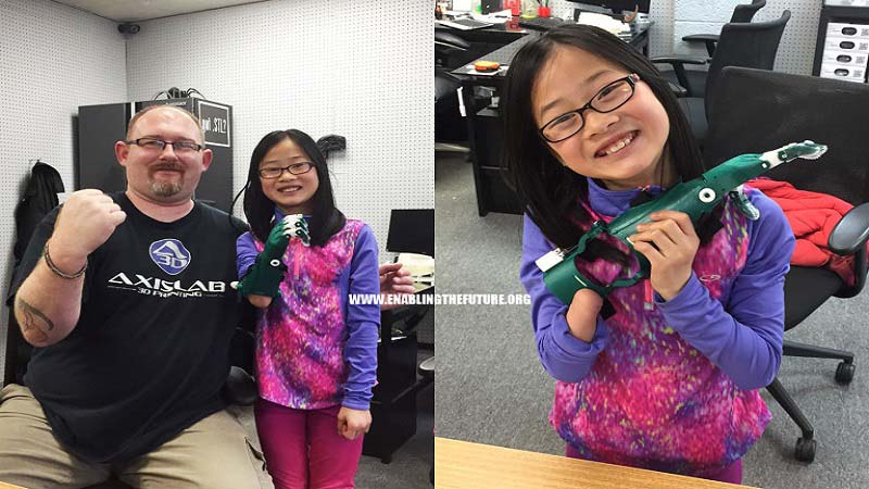 e NABLE volunteer dedicates life to transform 3D Printing into Helping Hand